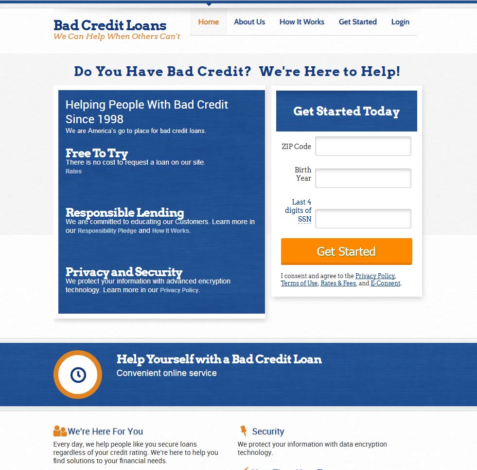 Badcreditloans Com Reviews Real Consumer Ratings Are They Good