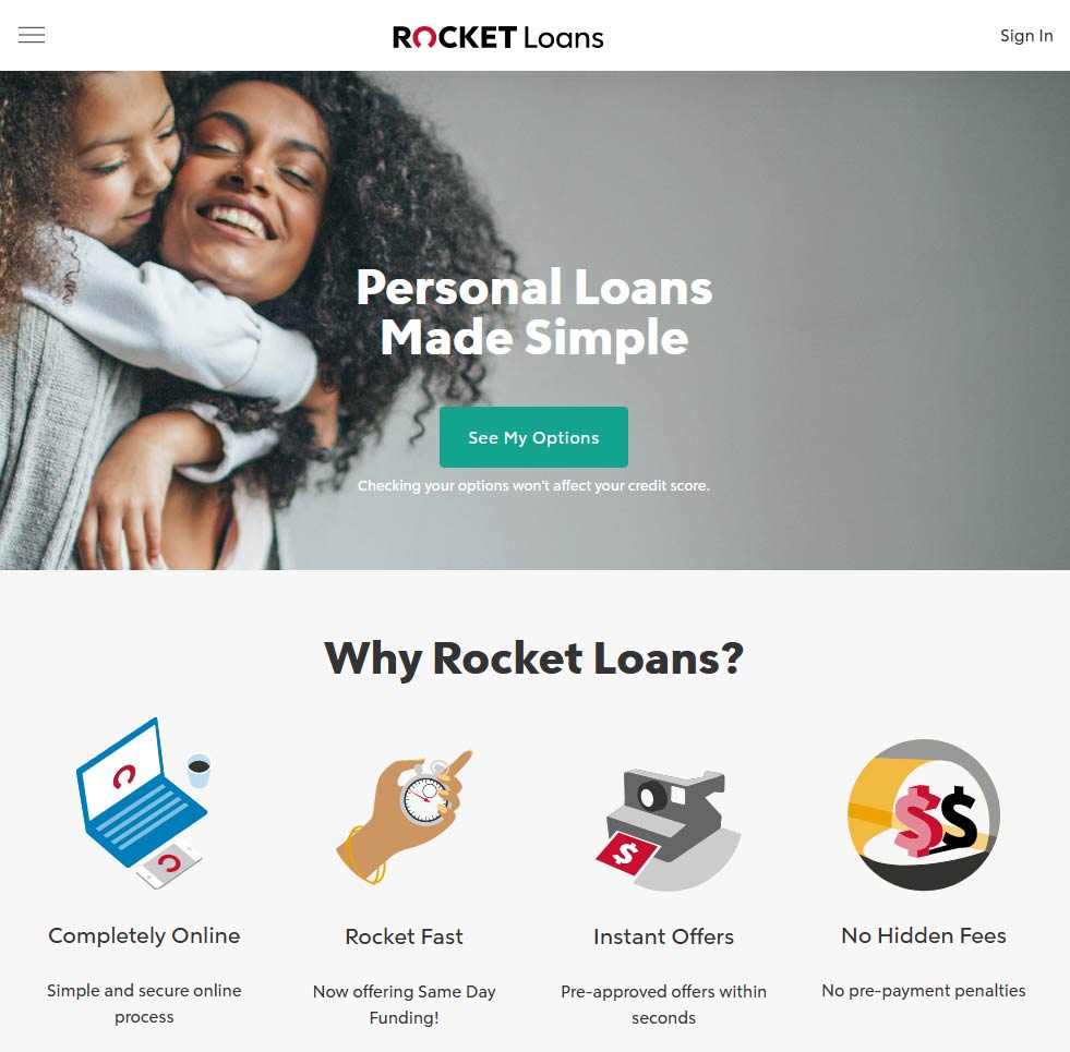 rocket loans phone number