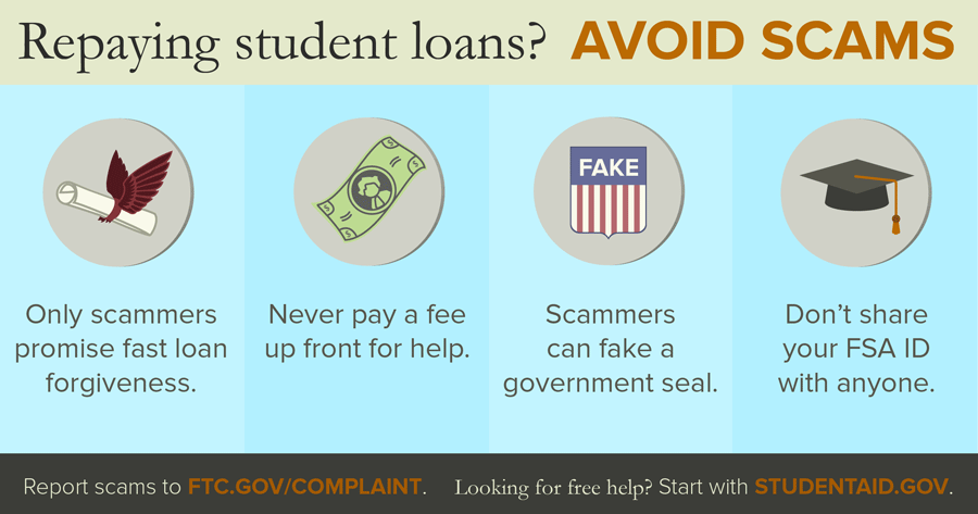 how to avoid student debt relief scams